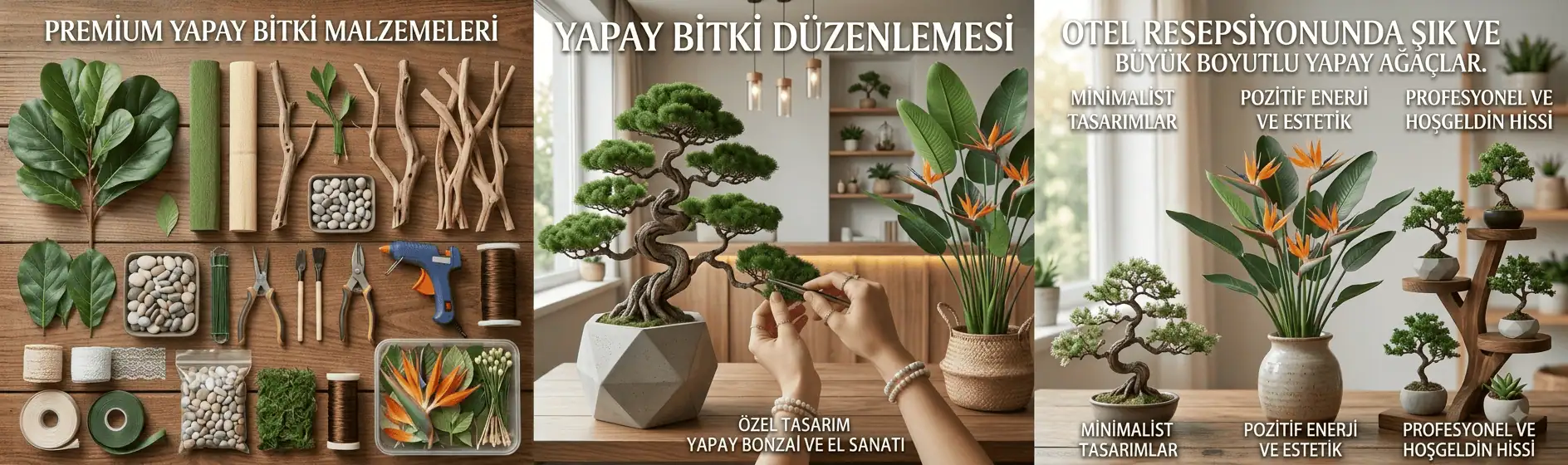 Ofis Resepsiyonunda Şık Görünüm İçin Yapay Çiçek Fikirleri