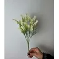 Beyaz Yapay Lavanta &Ccedil;i&ccedil;ek Demeti