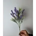 Mor Yapay Lavanta &Ccedil;i&ccedil;ek Demeti