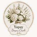 beyaz yapay çiçek