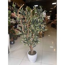 1.80 mt Islak Dokulu Yapay Zeytin Ağacı detay fotoğrafı