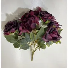 Bordo Kaliteli Orta Boy G&uuml;l Demeti - 2083