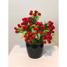Kokina Plastik Saksılı Yapay Çiçek