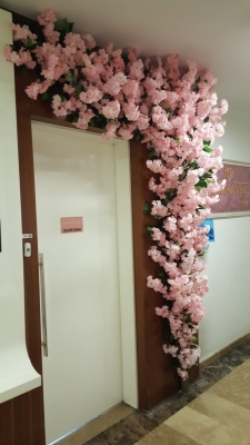 Bahar Dalı Agaç Dekoru - Sakura Agaç Kapı Dekorasyonu