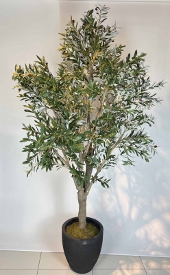 Dev Yapay Zeytin Ağacı uzak çekim görseli