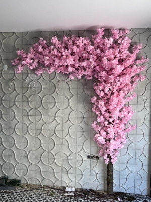 Bahar Dalı Agaç Dekoru - Sakura Agaç Kapı Dekorasyonu