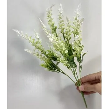 Beyaz Islak Lavanta Ger&ccedil;ek&ccedil;i Dokulu