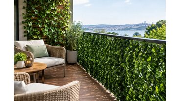 Balkon ve Teraslar İ&ccedil;in Yapay &Ccedil;it ve Sarmaşık