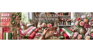 Yapay çiçekler hangi malzemelerle, hangi aşamalardan geçerek üretilir? Kumaş, PU ve EVA malzeme farkları, üretim adımları ve kalite ayırt etme ipuçları.