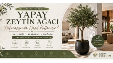 Yapay Zeytin Ağacı Dekorasyonda Nasıl Kullanılır? 2026 Rehberi