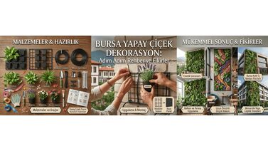 Bursa Yapay Çiçek Dekor