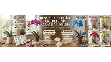 Rengarenk Orkide Çiçeklerinin Anlamları Neler?
