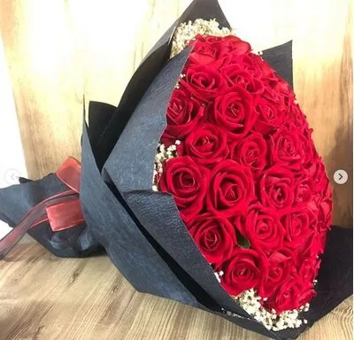 Yapay İsteme &Ccedil;i&ccedil;eği Kadife G&uuml;l 50'li