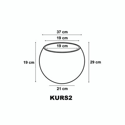 Küre Plastik Saksı