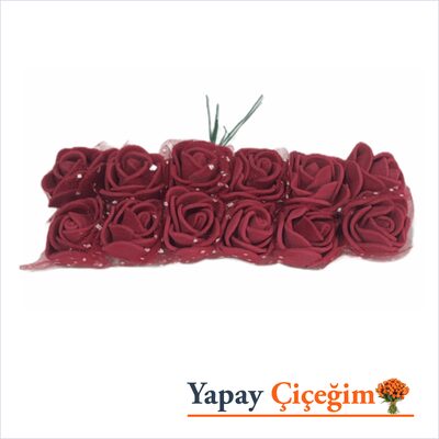 Bordo Lateks Hamur G&uuml;l - 144 l&uuml; Paket