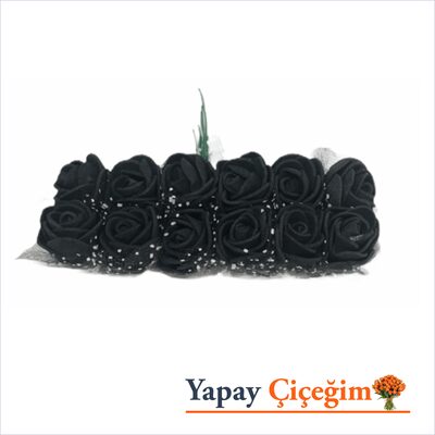 Siyah Lateks Hamur G&uuml;l - 144 l&uuml; Paket