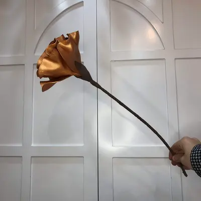 Büyük Zambak Çiçeği - Turuncu Köpük Çiçek - Yapay Çiçek