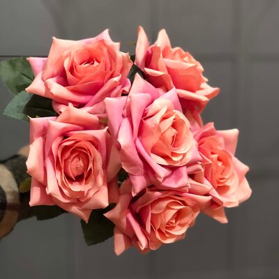 Pembe Kumaş Gül Klasik