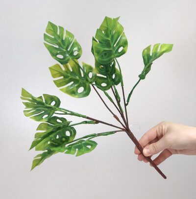 Küçük Yapraklı Yapay Monstera Bitkisi