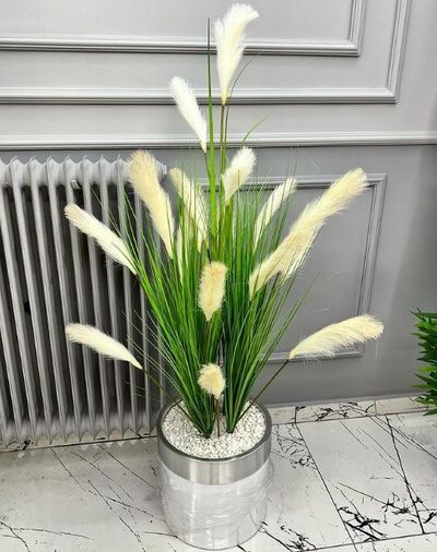 Yapay Pampas Ağacı detay fotoğrafı