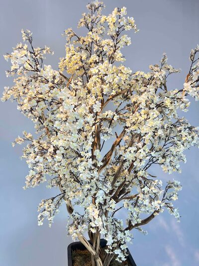 Bahar Dalı Sakura Kiraz Agacı Yapay Ağaç yaprak detayı