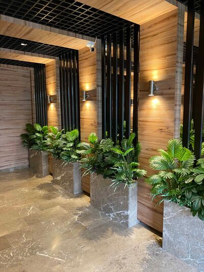 Otel i&ccedil;in Yapay Bitki Separat&ouml;r