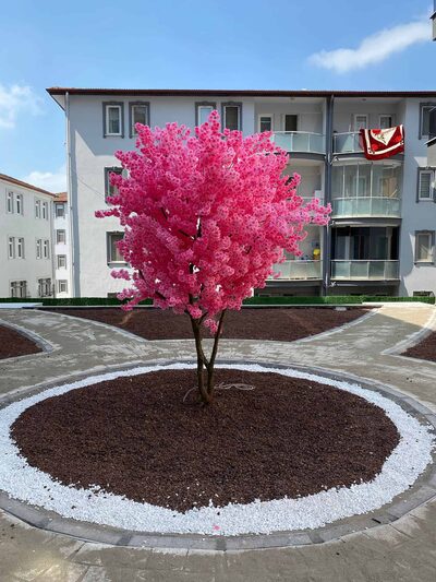 Büyük Boyutlu Yapay Sakura Ağacı Detay Fotoğrafı