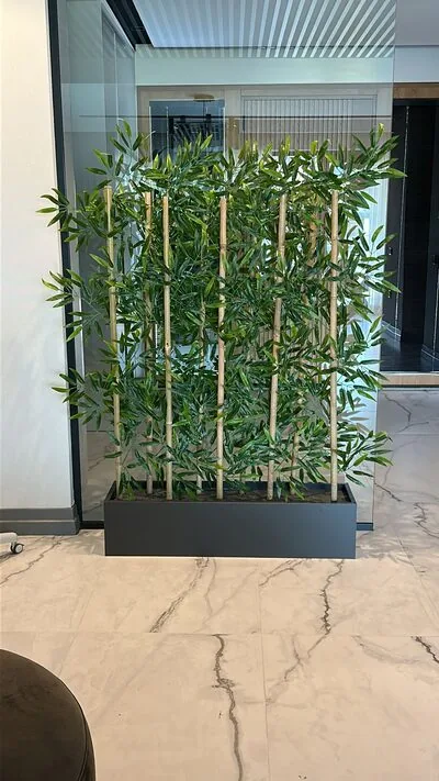 Bambu Separat&ouml;r Dekorasyonu