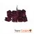 Bordo Kağıt G&uuml;l - K&uuml;&ccedil;&uuml;k Boy - 144 l&uuml; Paket - 12 Demet