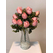 12'li Soft Pembe Tomurcuk Gül