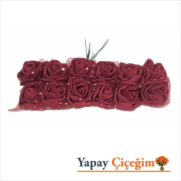 Bordo Lateks Hamur G&uuml;l - 144 l&uuml; Paket