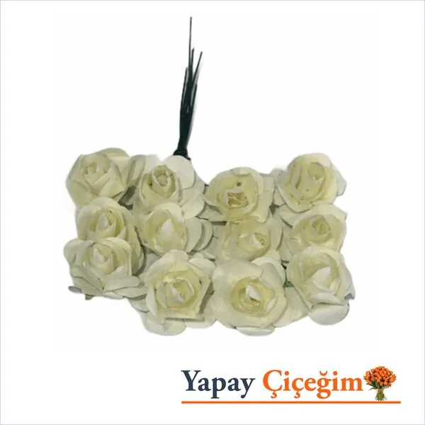 Krem Kağıt G&uuml;l - K&uuml;&ccedil;&uuml;k Boy - 144 l&uuml; Paket