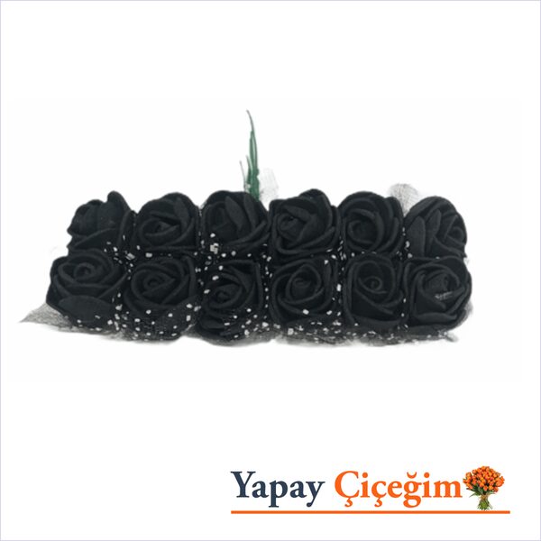 Siyah Lateks Hamur G&uuml;l - 144 l&uuml; Paket