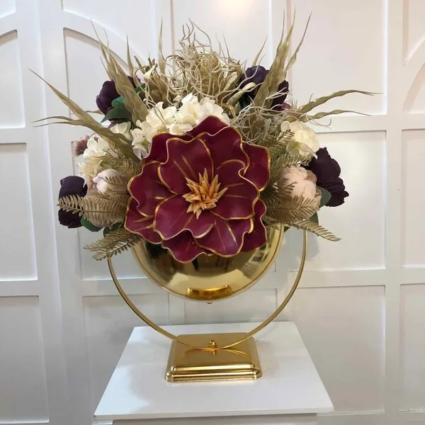 Evalı Gold Detaylı S&ouml;z - Nişan &Ccedil;i&ccedil;eğiEvalı Gold Detaylı S&ouml;z - Nişan &Ccedil;i&ccedil;eği
