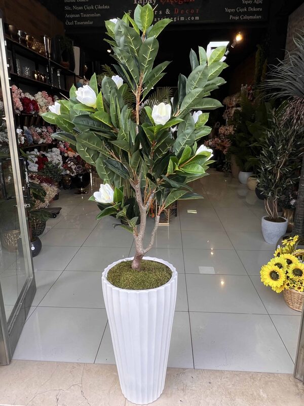 Yapay Manolya Ağacı detay fotoğrafı