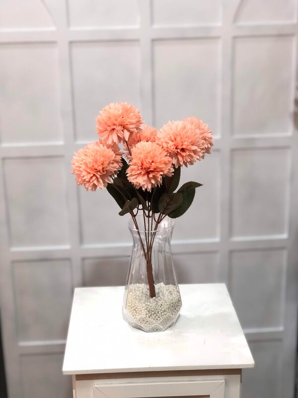 Yapay Yavruağzı Kaliteli Kasımpatı Çiçeği