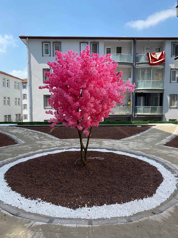 Büyük Boyutlu Yapay Sakura Ağacı Detay Fotoğrafı