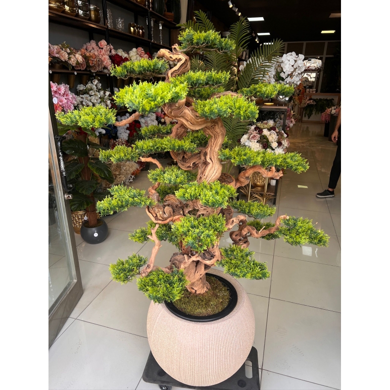 Yapay Bonsai (Bonzai) Ağacı 1.60 Mt Detay Fotoğrafı