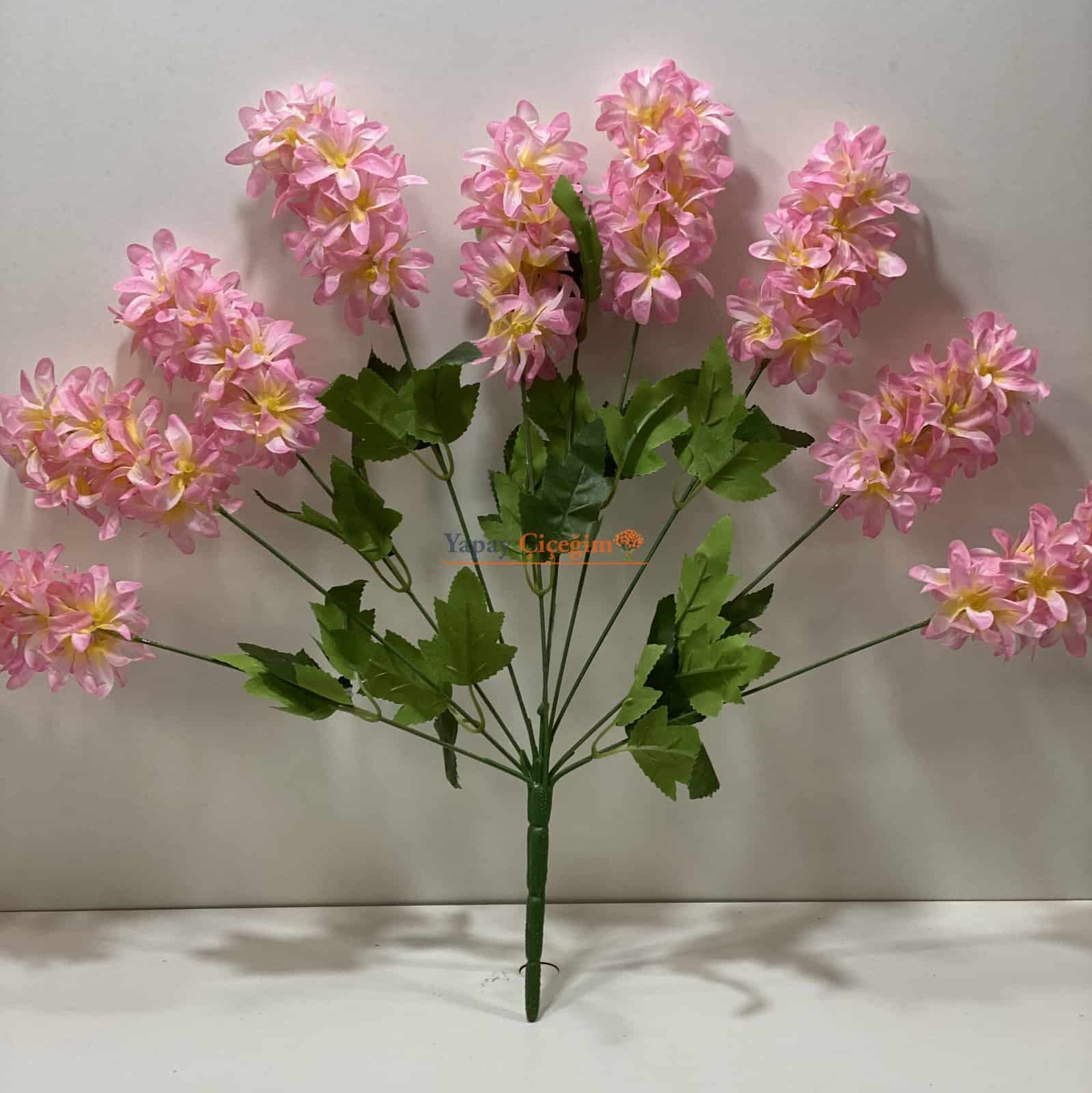 Pembe Sumbul Yapay Vazo Cicegi Uygun Fiyat 20 Tl 1856