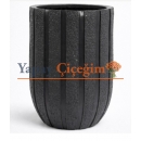 Çizgili Fiber Saksı