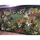 Yapay Çiçekli Duvar Giydirme Yapay Moss Duvar 1 M2