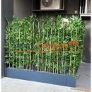 Fiber Saksılı Bambu Seperatör