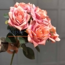 Pembe Kumaş Gül Klasik