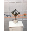 Yapay Soft Mavi Papatya Demeti Karışık Boy Çiçek