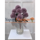 Yapay Soft Mor Kaliteli Kasımpatı Çiçeği