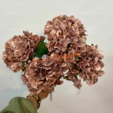 Kahverengi Premium Yapay Ortanca