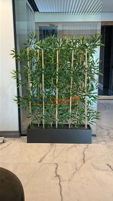 Bambu Separatör Dekorasyonu
