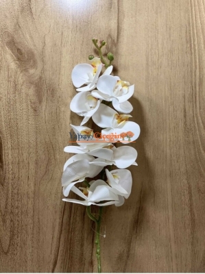 Beyaz Islak Orkide - Yapay Çiçek - 2203
