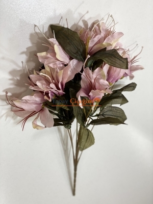 Açık Pembe Lilyum Yapay Çiçek Demeti 2194