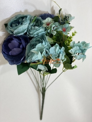 Mavi Şakayık Yapay Çiçek Demeti 2207